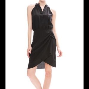 Nili Lotan Collins 100% Silk Wrap Dress